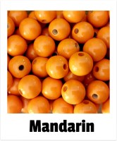 Holzperlen 14mm mandarin